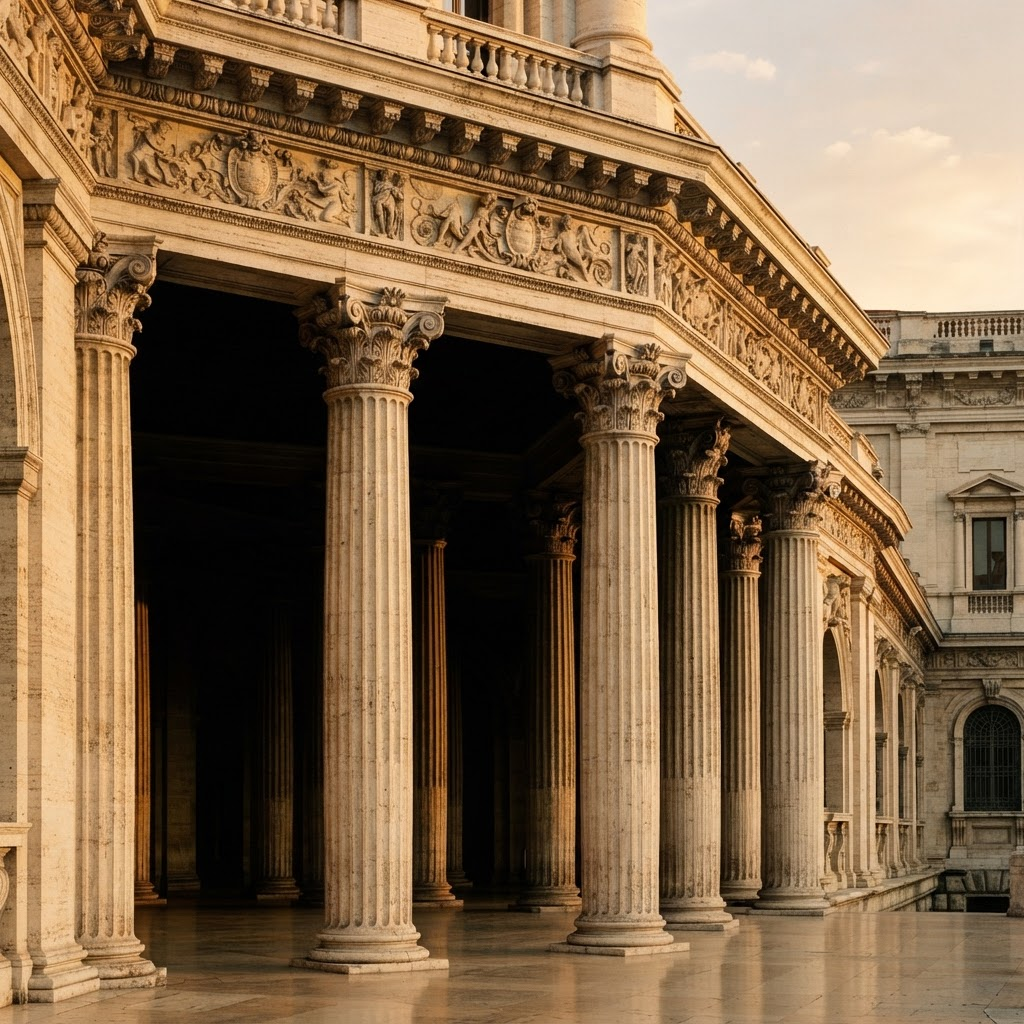 Palazzo istituzionale, simbolo delle specializzazioni legali